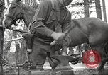 Standbild 1st Cavalry Division Salem Oregon USA, 1942, aus Sekunde 52 historischem Filmmaterial Videoclip 65675063116
