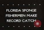 Image of sponge fishing Florida United States USA, 1946, second 3 stock footage video 65675063134