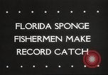Image of sponge fishing Florida United States USA, 1946, second 5 stock footage video 65675063134
