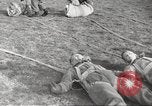 Image of German paratroopers learn landing Germany, 1939, second 32 stock footage video 65675063157