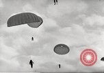Image of German paratroopers jump from aircraft Germany, 1939, second 32 stock footage video 65675063158