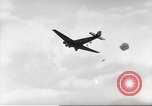 Image of German paratroopers jump from aircraft Germany, 1939, second 40 stock footage video 65675063158