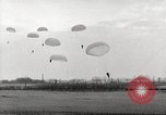 Image of German paratroopers jump from aircraft Germany, 1939, second 54 stock footage video 65675063158