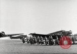 Image of German paratroopers jumping Germany, 1939, second 24 stock footage video 65675063159