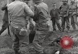 Image of victims of Flossenbürg Concentration Camp Flossenburg Germany, 1945, second 15 stock footage video 65675063168