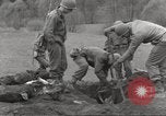 Image of victims of Flossenbürg Concentration Camp Flossenburg Germany, 1945, second 50 stock footage video 65675063168