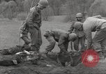 Image of victims of Flossenbürg Concentration Camp Flossenburg Germany, 1945, second 51 stock footage video 65675063168