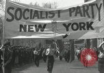 Image of May Day parade New York City USA, 1935, second 20 stock footage video 65675063187