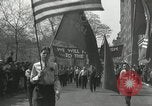 Image of May Day parade New York City USA, 1935, second 25 stock footage video 65675063187