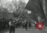 Image of May Day parade New York City USA, 1935, second 28 stock footage video 65675063187