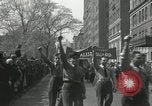 Image of May Day parade New York City USA, 1935, second 33 stock footage video 65675063187