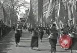 Image of May Day parade New York City USA, 1935, second 43 stock footage video 65675063187