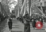 Image of May Day parade New York City USA, 1935, second 45 stock footage video 65675063187