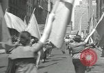 Image of May Day parade New York City USA, 1935, second 46 stock footage video 65675063187