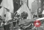 Image of May Day parade New York City USA, 1935, second 52 stock footage video 65675063187