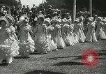 Image of Queen of the May San Francisco California USA, 1937, second 16 stock footage video 65675063189
