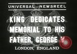 Standbild König Georg VI London England Vereinigtes Königreich, 1937, aus Sekunde 3 historischem Filmmaterial Videoclip 65675063191
