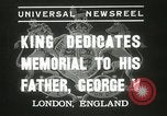 Standbild König Georg VI London England Vereinigtes Königreich, 1937, aus Sekunde 5 historischem Filmmaterial Videoclip 65675063191