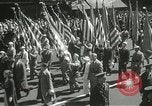 Standbild Duffy Memorial Enthüllungszeremonie New York City USA, 1937, aus Sekunde 19 historischem Filmmaterial Videoclip 65675063192