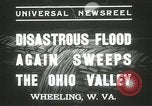 Standbild Hochwasserschäden Wheeling West Virginia USA, 1937, aus Sekunde 10 historischem Filmmaterial Videoclip 65675063193