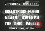 Standbild Hochwasserschäden Wheeling West Virginia USA, 1937, aus Sekunde 11 historischem Filmmaterial Videoclip 65675063193