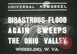 Standbild Hochwasserschäden Wheeling West Virginia USA, 1937, aus Sekunde 12 historischem Filmmaterial Videoclip 65675063193