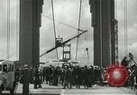Standbild Golden Gate Bridge Widmung San Francisco California USA, 1937, aus Sekunde 31 historischem Filmmaterial Videoclip 65675063194