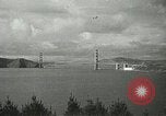 Standbild Golden Gate Bridge Widmung San Francisco California USA, 1937, aus Sekunde 41 historischem Filmmaterial Videoclip 65675063194
