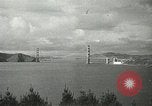 Standbild Golden Gate Bridge Widmung San Francisco California USA, 1937, aus Sekunde 42 historischem Filmmaterial Videoclip 65675063194