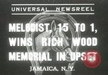 Image Wood Memorial New York United States USA, 1937, de la seconde 1 séquences d'archives historiques vidéo 65675063197