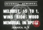 Image Wood Memorial New York United States USA, 1937, de la seconde 5 séquences d'archives historiques vidéo 65675063197