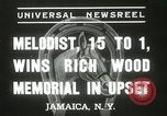 Image Wood Memorial New York United States USA, 1937, de la seconde 9 séquences d'archives historiques vidéo 65675063197