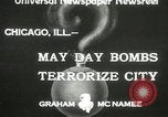 Image of damage from bombardment Chicago Illinois USA, 1933, second 1 stock footage video 65675063199