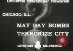 Image of damage from bombardment Chicago Illinois USA, 1933, second 4 stock footage video 65675063199