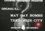 Image of damage from bombardment Chicago Illinois USA, 1933, second 5 stock footage video 65675063199