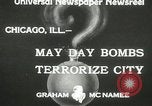Image of damage from bombardment Chicago Illinois USA, 1933, second 8 stock footage video 65675063199