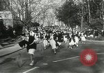 Image of hoop-rolling contest Wellesley Massachusetts USA, 1933, second 17 stock footage video 65675063201