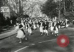 Image of hoop-rolling contest Wellesley Massachusetts USA, 1933, second 18 stock footage video 65675063201
