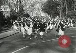 Image of hoop-rolling contest Wellesley Massachusetts USA, 1933, second 19 stock footage video 65675063201