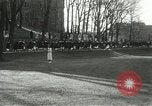 Image of hoop-rolling contest Wellesley Massachusetts USA, 1933, second 31 stock footage video 65675063201