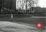 Image of hoop-rolling contest Wellesley Massachusetts USA, 1933, second 32 stock footage video 65675063201