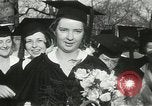 Image of hoop-rolling contest Wellesley Massachusetts USA, 1933, second 43 stock footage video 65675063201