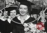 Image of hoop-rolling contest Wellesley Massachusetts USA, 1933, second 46 stock footage video 65675063201