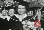 Image of hoop-rolling contest Wellesley Massachusetts USA, 1933, second 47 stock footage video 65675063201