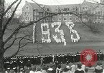 Image of hoop-rolling contest Wellesley Massachusetts USA, 1933, second 53 stock footage video 65675063201