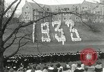 Image of hoop-rolling contest Wellesley Massachusetts USA, 1933, second 57 stock footage video 65675063201