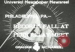 Image of Penn Relay meet Philadelphia Pennsylvania USA, 1933, second 1 stock footage video 65675063206