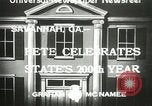 Image of 200th anniversary Savannah Georgia USA, 1933, second 1 stock footage video 65675063207