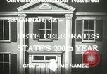 Image of 200th anniversary Savannah Georgia USA, 1933, second 5 stock footage video 65675063207