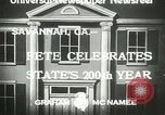 Image of 200th anniversary Savannah Georgia USA, 1933, second 7 stock footage video 65675063207